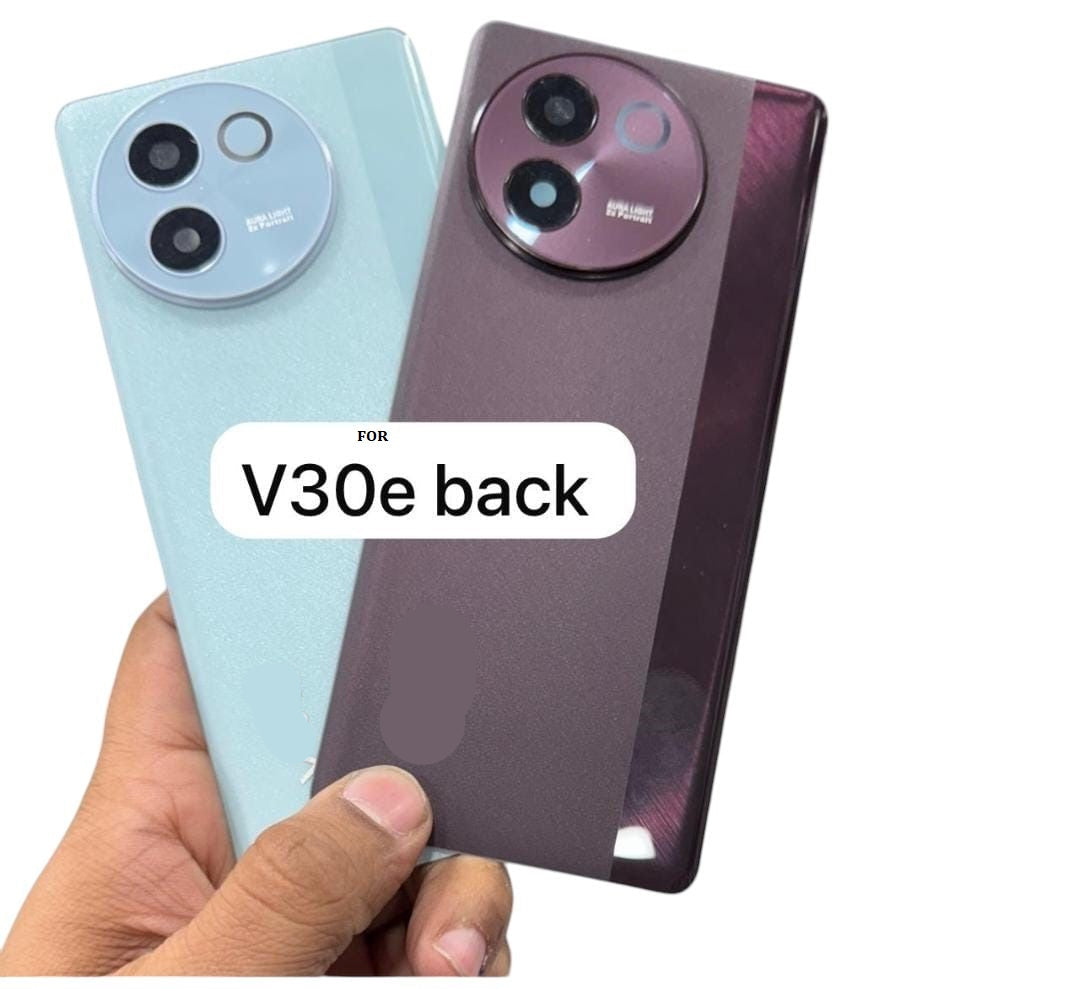 Back Panel with Camera Glass for Vivo V30E Green Back Panel with Camera Glass for Vivo V30E Green